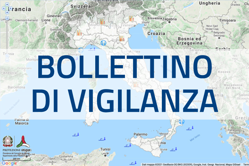 Bollettino vigilanza meteorologica